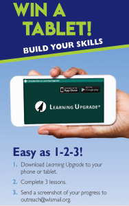 Click here to navigate to the Learning Upgrade page.