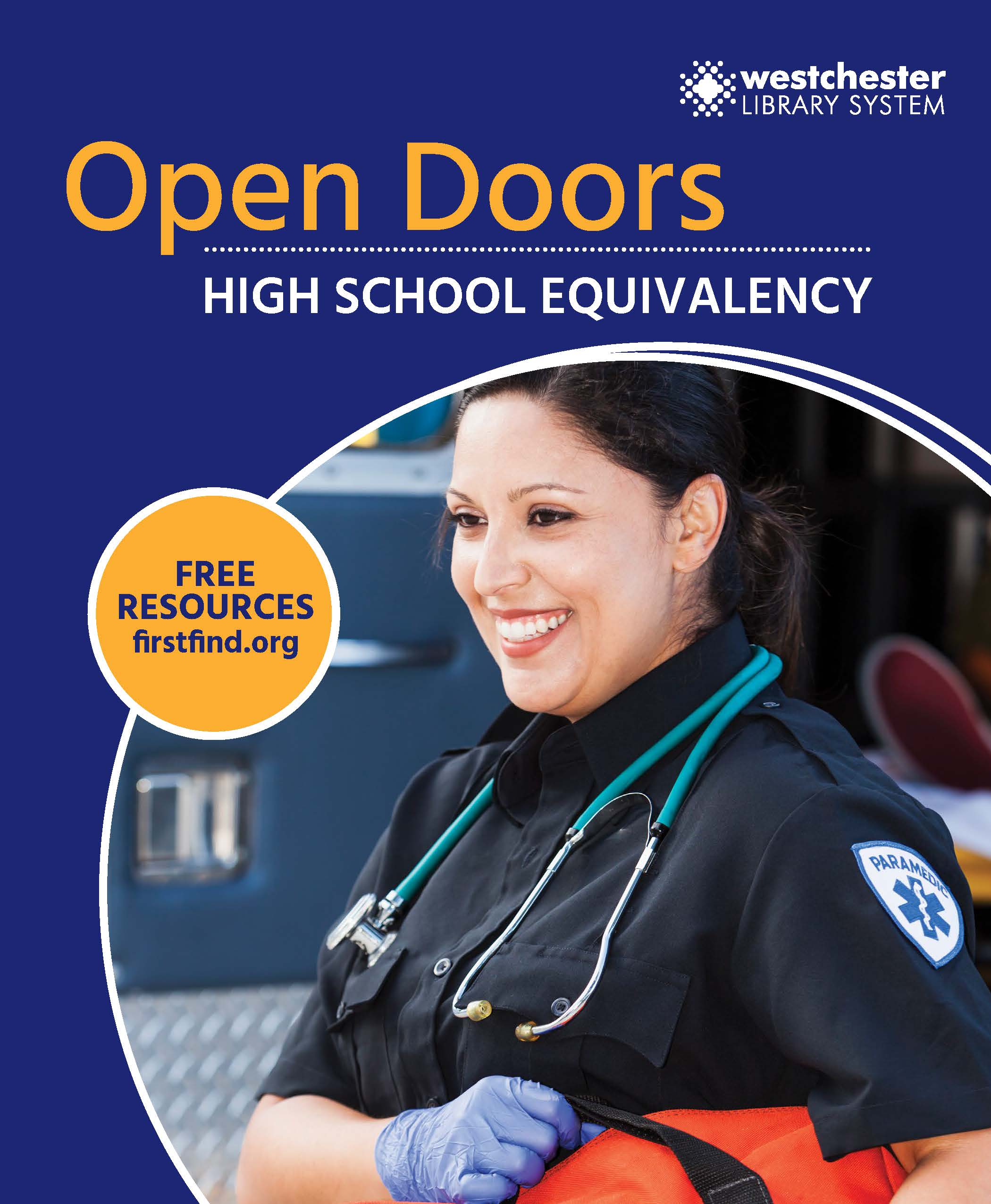 Cover image of High School Equivalency booklet click to download